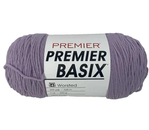 Premier Basix Yarn #4 Worsted 359 Yards Thistle 1115-52 - Picture 1 of 5