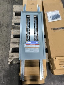 Square D NQ442L4 Panelboard Interior 400 Amp 240 VAC 48 VDC 3 Phase 4 Wire 42 SP - Picture 1 of 15