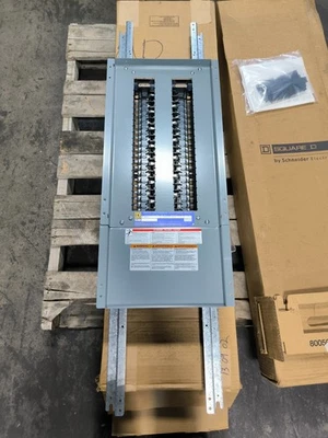Square D NQ442L4 Panelboard Interior 400 Amp 240 VAC 48 VDC 3 Phase 4 Wire 42 SP - Image 1 of 4