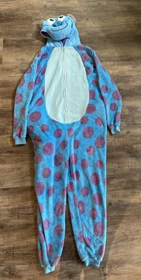 Disney Monsters Inc Салли Костюм для Хэллоуина Флисовая Пижама Кигуруми Косплей - Изображение 1 из 4