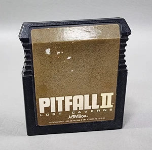 Pitfall II Game Cartridge | Atari 8-bit Computers 400 | 1984 Activision Untested - Picture 1 of 6
