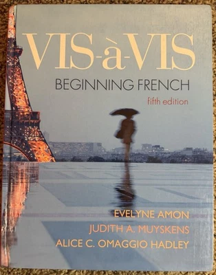 Vis-à-Vis - Beginning French by Judith A. Muyskens, Evelyne Amon and Alice C.... - Image 1 of 4