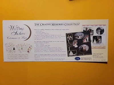 Pegatinas de boda Creative Memories plateadas doradas nuevas Foto 1 de 4
