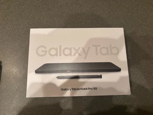 Samsung Galaxy Tab Active4 Pro SM-T638 64 GB, Wi-Fi + 5G, 10.1 in - Black - Picture 1 of 4