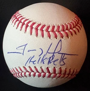TREVOR HOFFMAN SIGNED RAWLINGS OFFICIAL MLB PSA PADRES INSCRIPTION HELLS BELLS - Picture 1 of 2