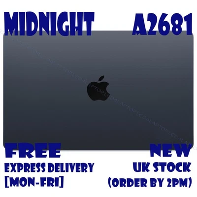 FOR APPLE Ricambio per MacBook Air M2 2022 A2681 gruppo schermo EMC 4074 blu notte