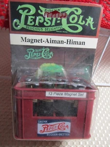 Pepsi Cola Aiman-Himan Collectors Edition Magnet 13 Piece Magnet Set #33704 - Picture 1 of 4