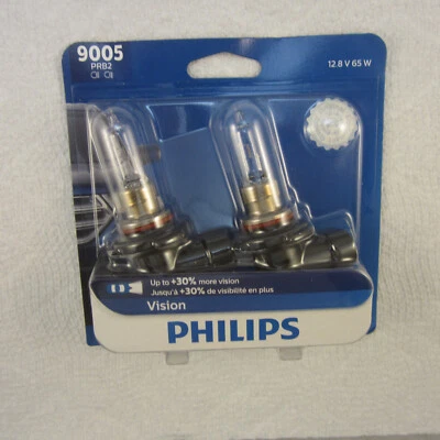 Philips More Vision 9005PRB2 65W Faros Paquete de 2 30% Más Luz_ Foto 1 de 4