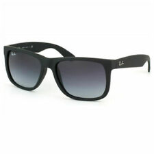 Ray-Ban Justin Classic Occhiali da Sole Uomo - Grigio Sfumata, 55mm (RB4165 601/8G 54-16)