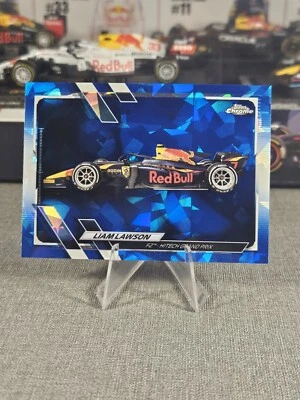 Liam Lawson - 2021 Topps Chrome Formula 1 Sapphire Edition - F2 Cars #126 - Image 1 of 2
