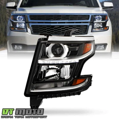 Para Chevy Suburban Tahoe HID 2015-2020 con Proyector LED DRL Faro Driver Foto 1 de 4