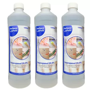 3L Isopropanol 99,9% Isopropylalkohol 2-Propanol IPA Schimmelreiniger Entfetter - Bild 1 von 4