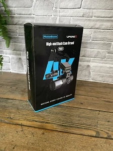 UPGROW 3 Channel 4K Dash Cam with SD Card, Built in GPS, 4K+2K Front and Rear... - Picture 1 of 6