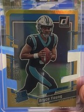 2023 Panini Donruss Die Cut Gold /25 Bryce Young RC 311 Carolina Panthers SP SSP