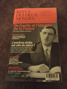 REVUE DES DEUX MONDES : de Gaulle et l'identité de la France - Picture 1 of 1