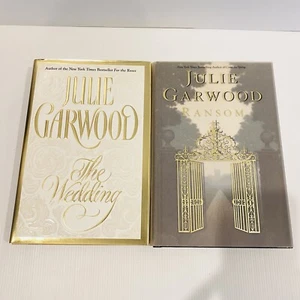 Julie Garwood Book Bundle Hardcover Ransom + The Wedding - Picture 1 of 10