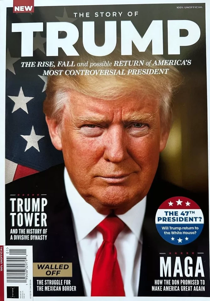 THE STORY OF DONALD TRUMP MAGAZINE | THE 47TH PRESIDENT | MAGA | TRUMP TOWER - Image 1 of 1