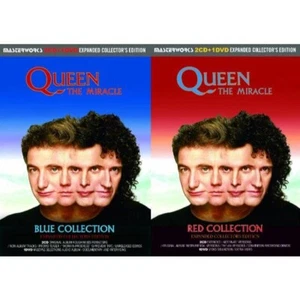 Queen The Miracle Expanded Collectors Edition Blue & Red 4CD 2DVD 2 Set Japan - Picture 1 of 4