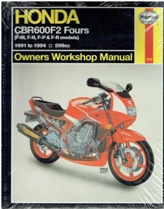 HONDA CBR600F2 (F-M , F-N , F-P & F-R) 1991-94 OWNERS WORKSHOP MANUAL *NEW* - Picture 1 of 1