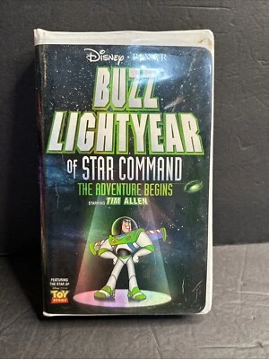 Buzz Lightyear of Star Command: The Adventure Begins (VHS, 2000) VHS Tape - Image 1 of 4