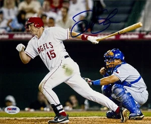 Tim Salmon Signed 8x10 Angels Photo PSA 3A62802 - Picture 1 of 2
