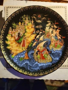 Russian Legends Collector Plate, Arrival of Tsar Saltan - Bild 1 von 3