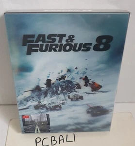 Fast & Furious 8, HdZeta Lenticular Slip BluRay Steelbook, Hd Zeta, NEW - Picture 1 of 7