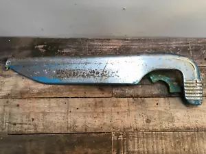 Protector de cadena de bicicleta cromado vintage (marcado difícil de leer) - Imagen 1 de 14