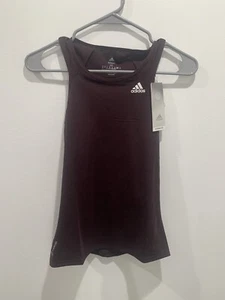 Womens adidas Running Tank Top Coral Fusion Own the Run XS - Picture 1 of 4