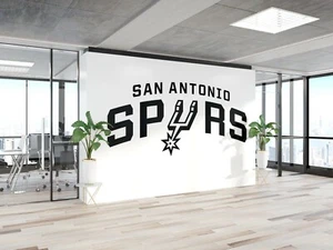 San Antonio Spurs Basketball NBA Vinyl Aufkleber Auto Wand Fenster Aufkleber Kinder - Bild 1 von 5
