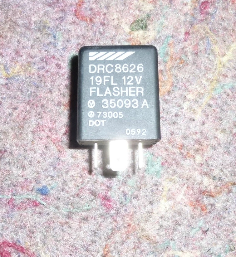 ROVER METRO,100,200,400,MAESTRO,MONTEGO MINI FLASHER RELAY DRC8626 - Image 1 of 1