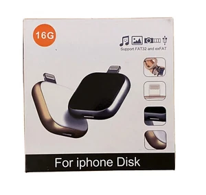Speicherstick für iPhone 16 GB / Schwarz, Silber wie NEU mit OVP Zubehör  - Bild 1 von 2