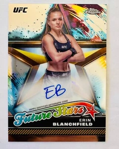 Erin Blanchfield 2024 Topps Chrome UFC Future Stars Autograph Auto - Picture 1 of 1