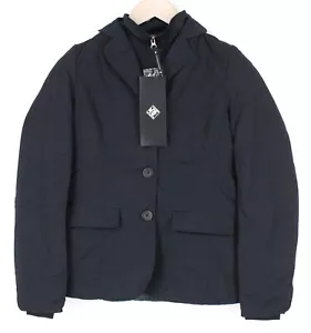 TUCANO URBANO Freccia Womens Jacket XS Navy Armour Pocket Bike Water-Repellent - Picture 1 of 11