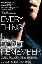 Everything I Dont Remember, Hassen Khemiri, Jonas, Used; Good Book
