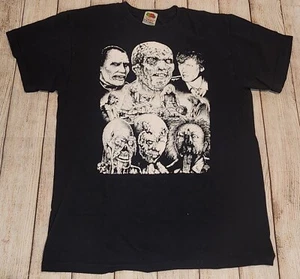 VINTAGE Rotten Cotton LUCIO FULCI 90s HORROR CHAS BALUN ARTIST T SHIRT SIZE M - Picture 1 of 4
