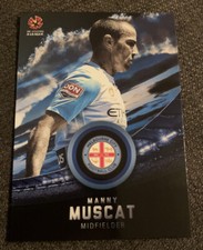 2016/17 Tap N Play A-league Melbourne City Manny Muscat T Card #102