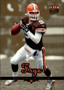 2006 Fleer Ultra Gold Medallion CHARLIE FRYE #49 CLEVELAND BROWNS AKRON 🏈 - Picture 1 of 2