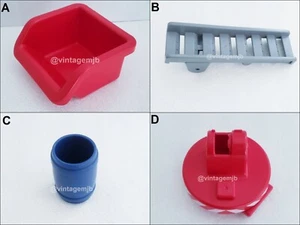 PLAYMOBIL 1*2*3 6732 FIRE TRUCK LADDER TURNING BLOCK BARREL DUMP TR PART-CHOOSE! - Picture 1 of 7