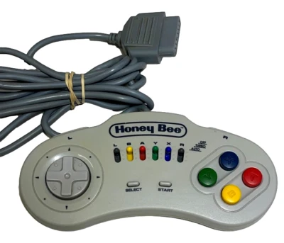 Honey Bee Nintendo SNES Controller  SF-9 - Image 1 of 3