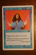 Inspiration, MINT condition, never used, 6th edition, magic the gathering 2000