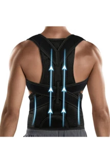 HKJD Posture Corrector for Men and Women, Size XL - Black - Picture 1 of 4