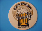 Vintage Bier Brewery Untersetzer ~ Crescent Stadt Brewhouse ~ Neu Orleans,