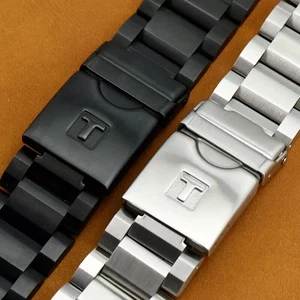 22mm For Tissot T125617A Supersport Chrono watch Band Stainless Steel Bracelet - Picture 1 of 11