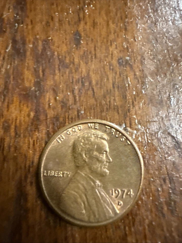 1974 Penny No MINT MARK RARE AND FINE CONDITION 3.1g - Image 1 of 1