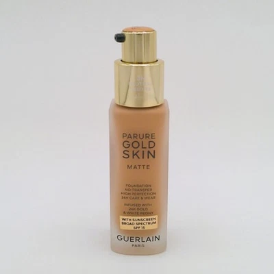 Guerlain Papure Gold Skin Matte Foundation SPF15  #3N NEUTRAL 0.6oz/20ml *NEW* - Image 1 of 2