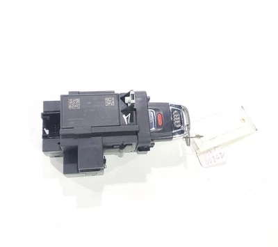 2013 14 15 2016 Audi A4 OEM Ignition Switch Key With Keyless Switch Assembly  - Image 1 of 4
