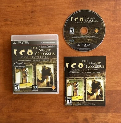 Ico & Shadow of the Colossus Collection (PlayStation 3, PS3) MINT CIB Complete - Image 1 of 4