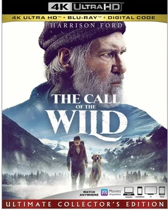 The Call of the Wild (4K Ultra HD/Blu-ray, 2020) Harrison Ford, BRAND NEW - Picture 1 of 2