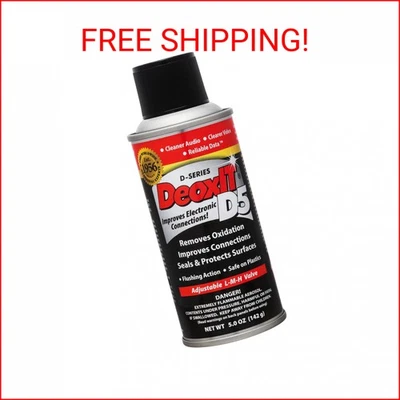Hosa D5S-6 CAIG DeoxIT 5% спрей контактный очиститель, 5 унций. - Изображение 1 из 2